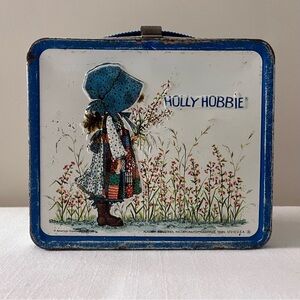 Vintage 1970’s Holly Hobby Metal Lunchbox with Thermos